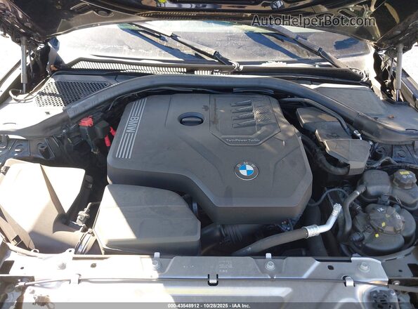 3MW5R1J05L8B18956 2020 BMW 3 SERIES Black Widok z tyłu