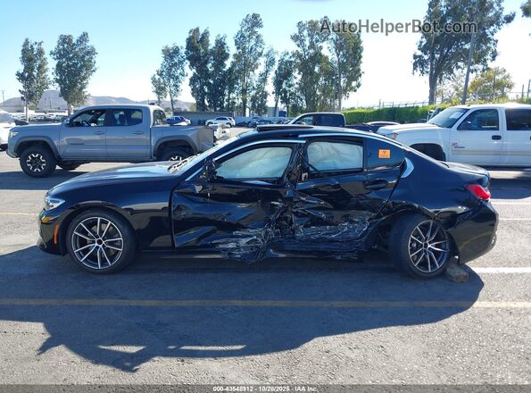 3MW5R1J05L8B18956 2020 BMW 3 SERIES Black Widok wnętrza z tyłu