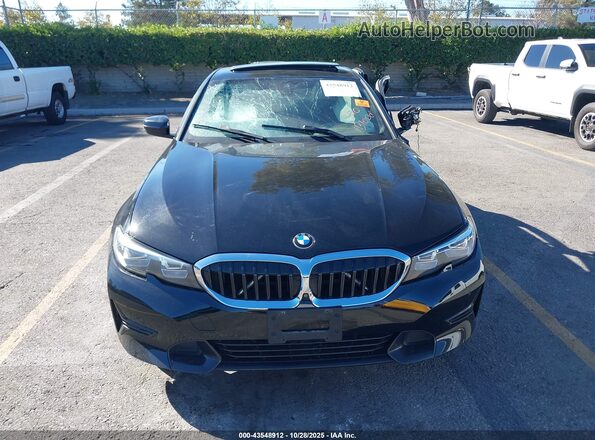 3MW5R1J05L8B18956 2020 BMW 3 SERIES Black Widok deski rozdzielczej
