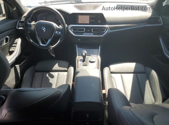 3MW5R1J06L8B21204 2020 BMW 3 SERIES White წინა პანელის ხედი