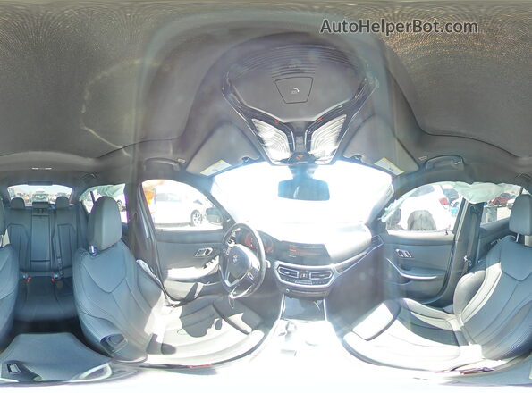 3MW5R1J06L8B21204 2020 BMW 3 SERIES White VIN კოდის სტიკერის ხედი