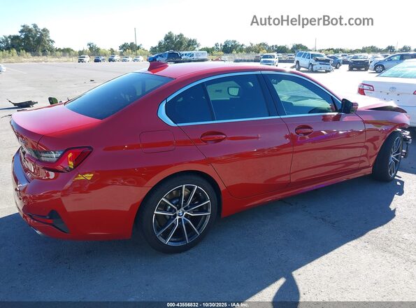 3MW5R1J06M8B97250 2021 BMW 3 SERIES Red Widok wnętrza 360 stopni