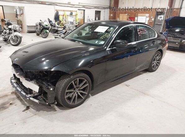 3MW5R7J03L8B09370 2020 BMW 3 SERIES Black Передня ліва чверть