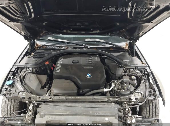 3MW5R7J03L8B09370 2020 BMW 3 SERIES Black Вид ззаду