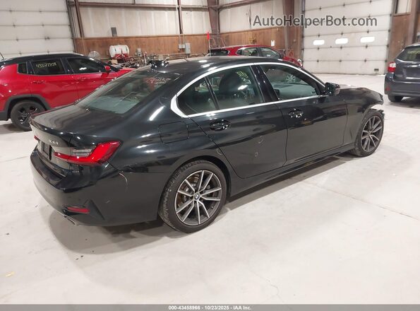 3MW5R7J03L8B09370 2020 BMW 3 SERIES Black Задня права чверть