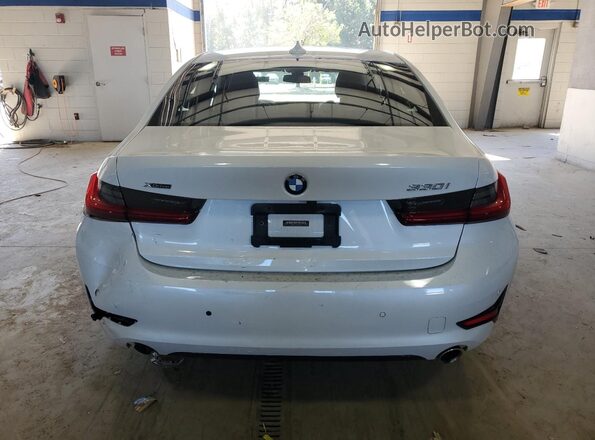 3MW5R7J04L8B40577 2020 BMW 3 SERIES White უკანა ხედი