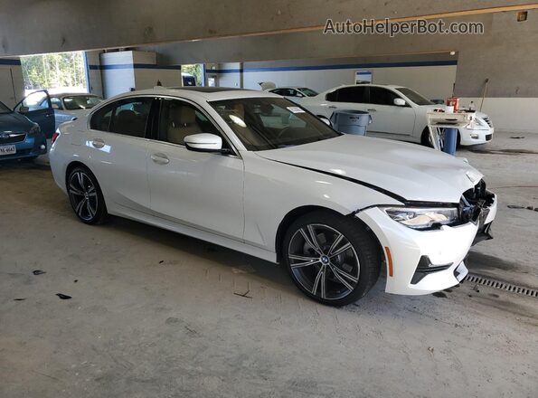 3MW5R7J04L8B40577 2020 BMW 3 SERIES White წინა მარჯვენა