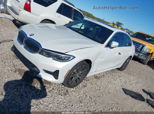 3MW5R7J04M8C02819 2021 BMW 3 SERIES White Передня ліва чверть