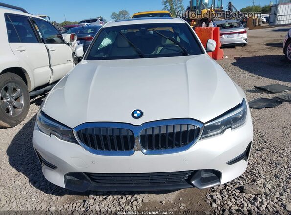 3MW5R7J04M8C02819 2021 BMW 3 SERIES White Вид щитка приладів