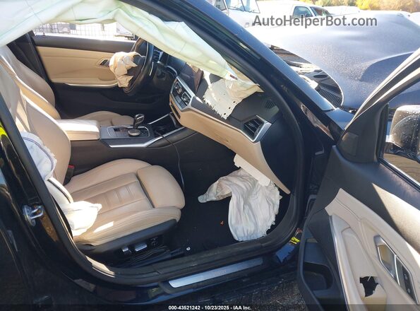 3MW5R7J06L8B20203 2020 BMW 3 SERIES Black Սալոնի դիմացի տեսք