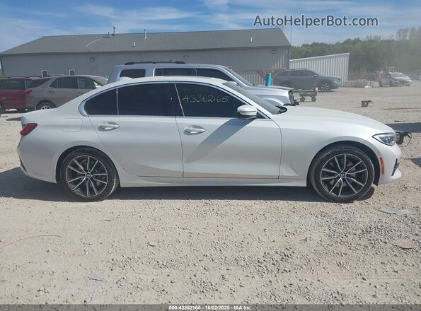 3MW5R7J06M8B72884 2021 BMW 3 SERIES White უკანა სალონის ხედი