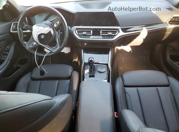 3MW5R7J06M8B99695 2021 BMW 3 SERIES White Dashboard view