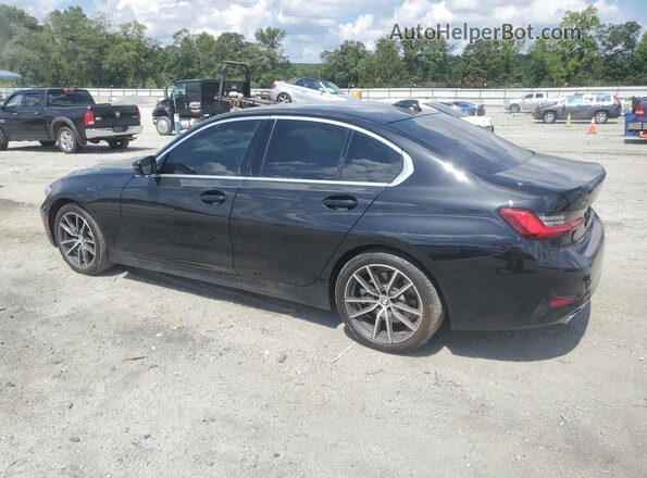 3MW5R7J06M8C16530 2021 BMW 3 SERIES Black Հետևի ձախ