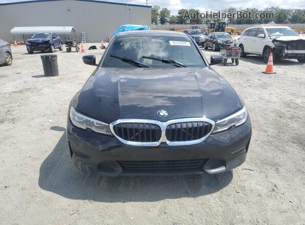 3MW5R7J06M8C16530 2021 BMW 3 SERIES Black Դիմացի տեսք