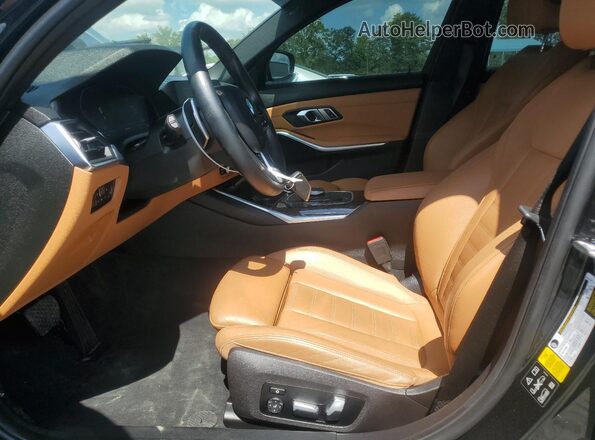 3MW5R7J06M8C16530 2021 BMW 3 SERIES Black Սալոնի դիմացի տեսք