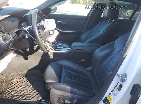 3MW5R7J08L8B07002 2020 BMW 3 SERIES White Front interior view