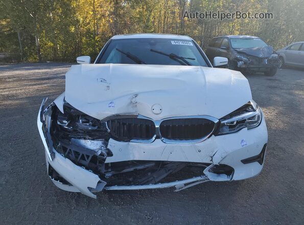 3MW5R7J08L8B07002 2020 BMW 3 SERIES White Front view