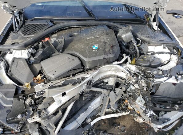 3MW5R7J08L8B19957 2020 BMW 3 SERIES White Vista interior trasera