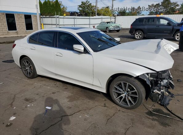 3MW5R7J08L8B19957 2020 BMW 3 SERIES White Delantero derecho