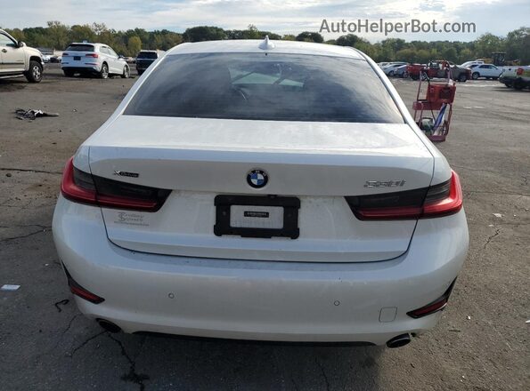 3MW5R7J08L8B19957 2020 BMW 3 SERIES White Vista trasera