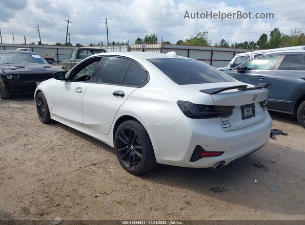 3MW5R7J09L8B09941 2020 BMW 3 SERIES White Հետևի ձախ