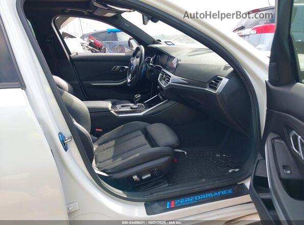 3MW5R7J09L8B09941 2020 BMW 3 SERIES White Սալոնի դիմացի տեսք
