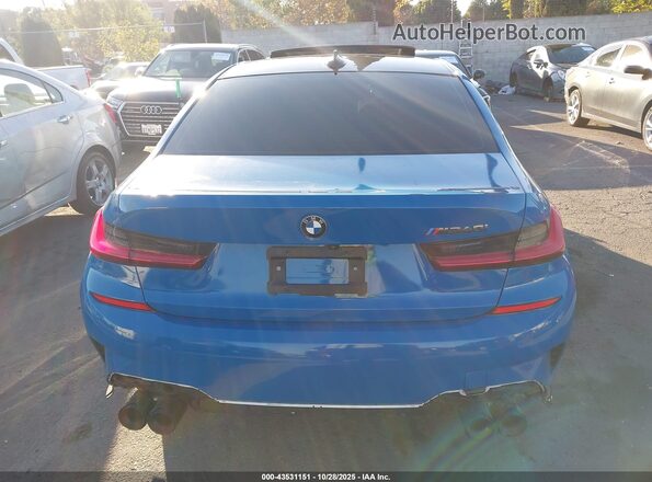 3MW5U7J08L8B43173 2020 BMW 3 SERIES Blue 