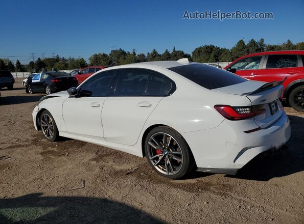 3MW5U9J07N8C29668 2022 BMW M3 White Rear left