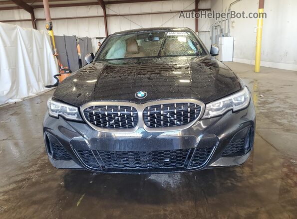 3MW5U9J0XM8B64684 2021 BMW M3 Black Vista frontal