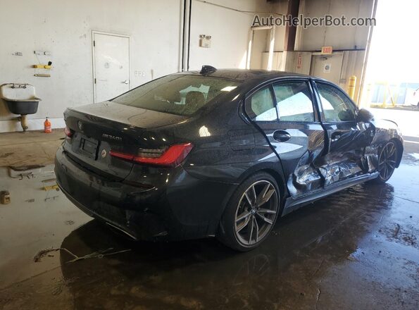 3MW5U9J0XM8B64684 2021 BMW M3 Black Trasero derecho