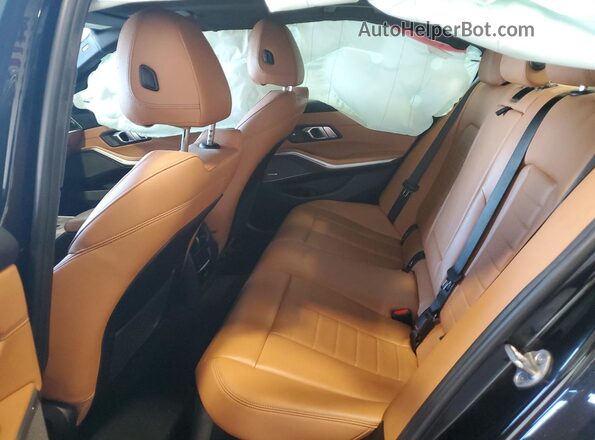 3MW5U9J0XM8B64684 2021 BMW M3 Black Vista de los asientos traseros