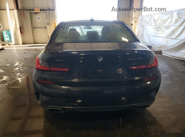 3MW5U9J0XM8B64684 2021 BMW M3 Black Vista trasera