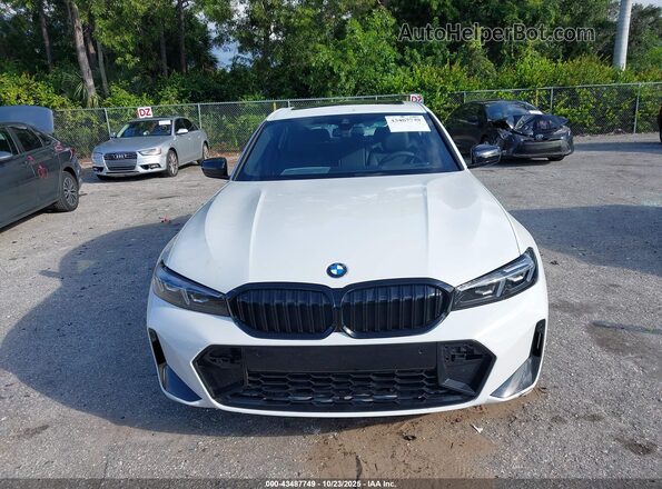 3MW69CW04S8F21186 2025 BMW 3 SERIES White Widok z przodu