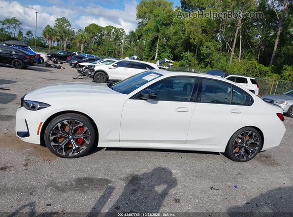 3MW69CW04S8F21186 2025 BMW 3 SERIES White Widok wnętrza 360 stopni