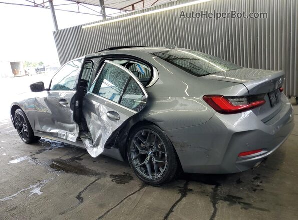 3MW69CW07S8F06603 2025 BMW 3 SERIES Серый Задняя левая четверть