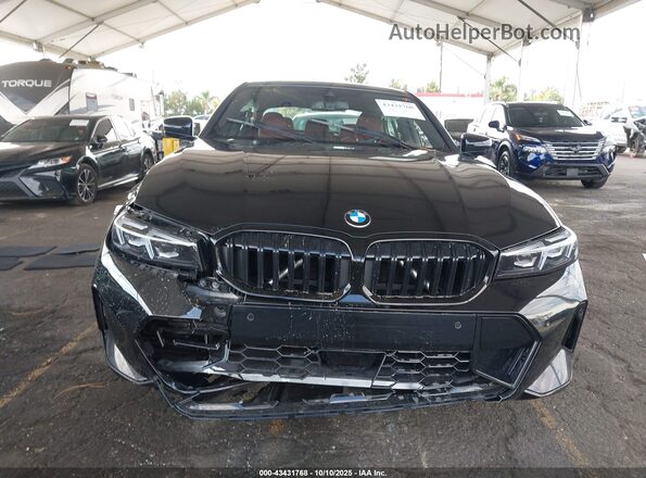 3MW69CW08S8F30389 2025 BMW 3 SERIES Black Вид щитка приладів