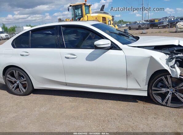 3MW69FF01P8D69764 2023 BMW 3 SERIES White უკანა სალონის ხედი