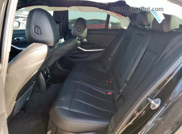 3MW69FF08P8D70815 2023 BMW 3 SERIES Black Rear seats view
