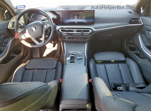 3MW69FF08P8D70815 2023 BMW 3 SERIES Black Dashboard view