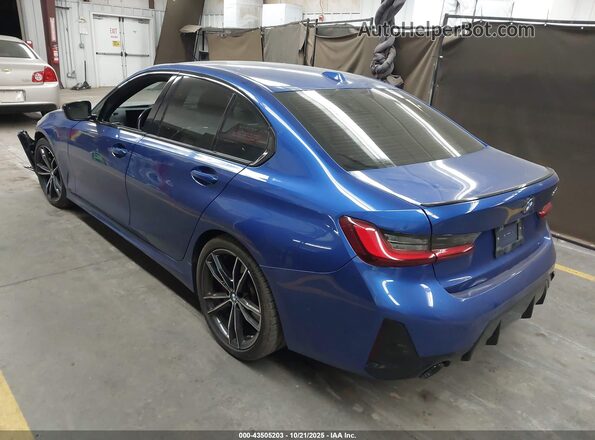 3MW69FF09P8D59323 2023 BMW 3 SERIES Blue უკანა მარცხენა