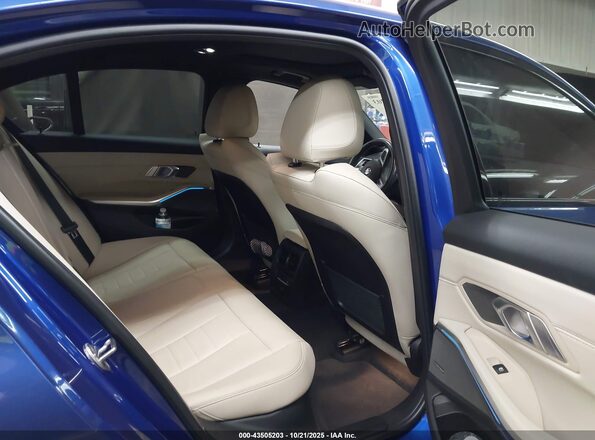 3MW69FF09P8D59323 2023 BMW 3 SERIES Blue VIN კოდის სტიკერის ხედი