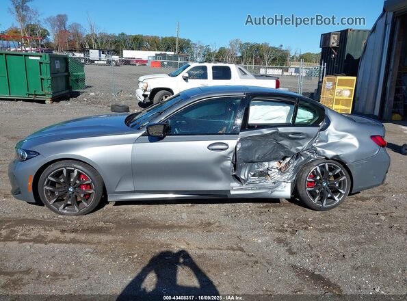 3MW69FT02S8F29518 2025 BMW M3 Silver Widok wnętrza 360 stopni