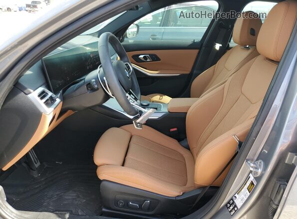 3MW89CW02S8F05545 2025 BMW 3 SERIES Gray Vista interior delantera