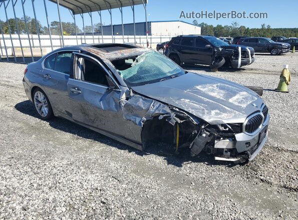 3MW89CW09S8F01671 2025 BMW 3 SERIES Gray Delantero derecho