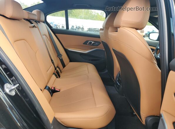3MW89FF02R8E20989 2024 BMW 3 SERIES Black Rear seats view