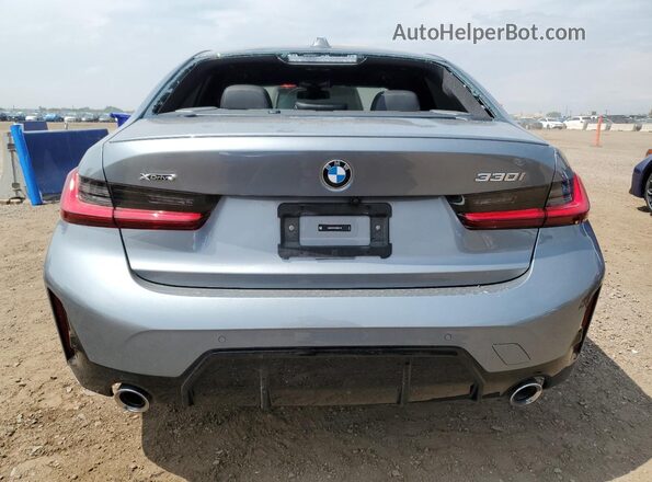 3MW89FF04P8D64180 2023 BMW 3 SERIES Gray Rear view