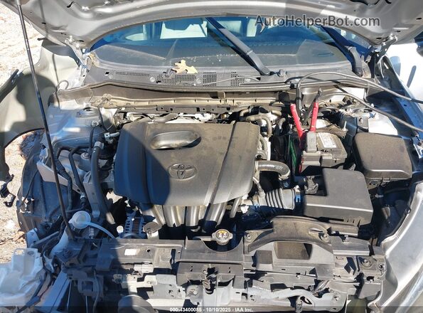 3MYDLBYV1KY528256 2019 TOYOTA YARIS Silver Vista trasera