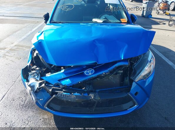 3MYDLBYV3JY313816 2018 TOYOTA YARIS IA Синий 