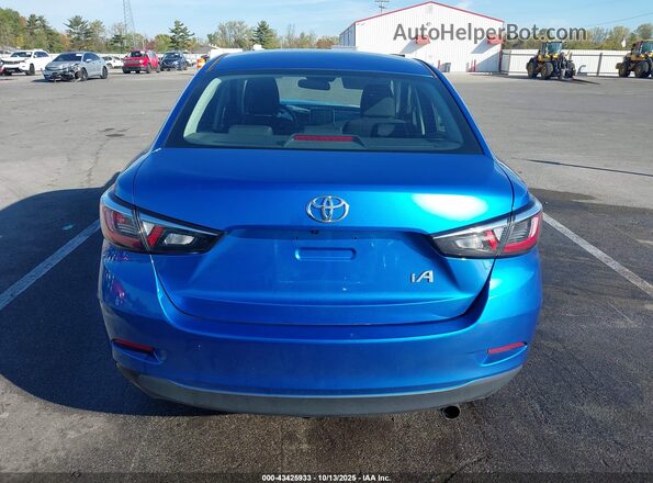 3MYDLBYV3JY313816 2018 TOYOTA YARIS IA Синий 