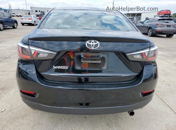 3MYDLBYV3LY701616 2020 TOYOTA YARIS Black Rear view